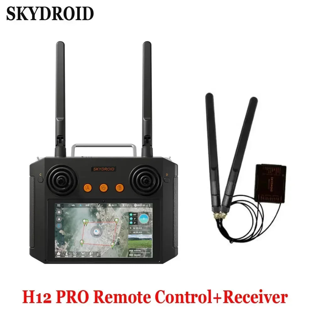 Skydroid H12 PRO Remote Control with 3-body Camera/3-Axis Gimbal Combo 1080P Digital Image For Agricultural Spray Drone UAV