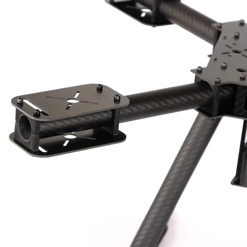 550mm/680mm Carbon Fiber Quadcopter Frame - Convertible to Octocopter (8 Props) - Heavy Lift Drone Chassis for Payload/Cinematic