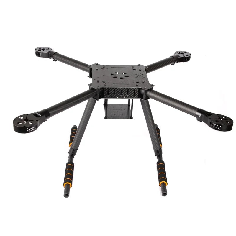 550mm/680mm Carbon Fiber Quadcopter Frame - Convertible to Octocopter (8 Props) - Heavy Lift Drone Chassis for Payload/Cinematic