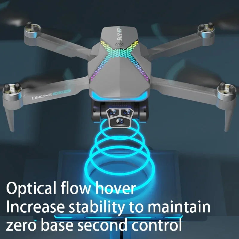 Hot Drone AE7 Pro Brushless Professional 8K HD Camera WIFI FPV Obstacle Avoidance Optical Flow RC Foldable Quadcopter Toys