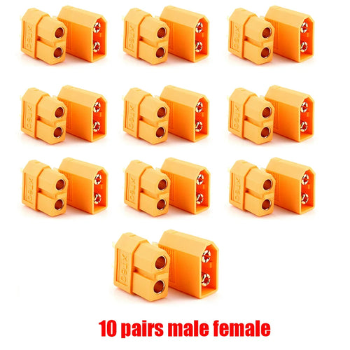 10/20pcs XT60 XT-60 Male Female XT30 XT90 Bullet Connectors Plugs For