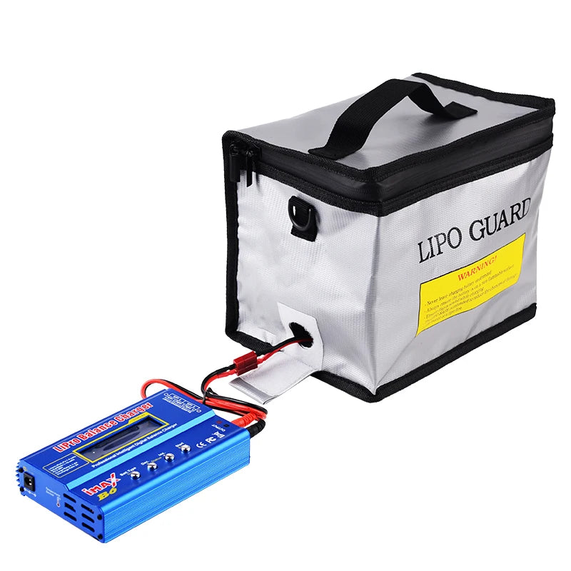 Lipo Battery Safe Bag 215*145*165mm Fireproof Explosionproof Bag RC