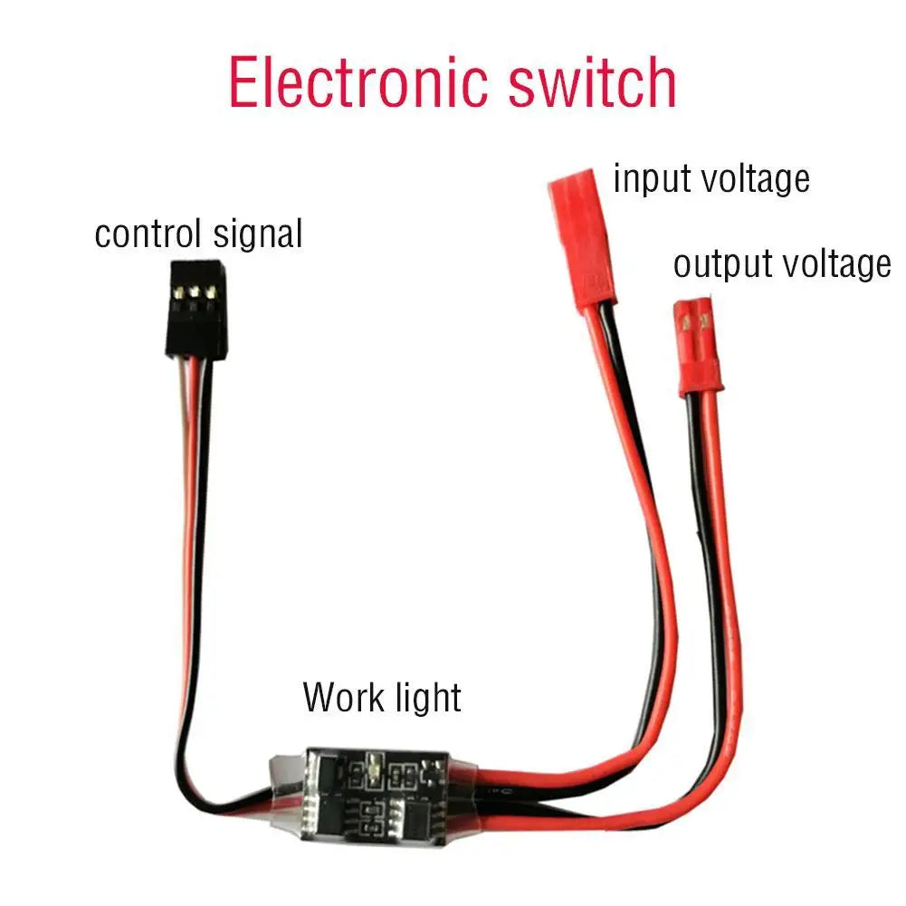 High Current Remote Control Electronic Switch Aerial Model Plant