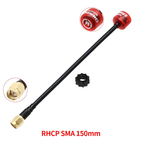 RUSHFPV Cherry 2 II 5.8G 1.8DBI FPV Antenna LHCP RHCP SMA UFL MMCX for