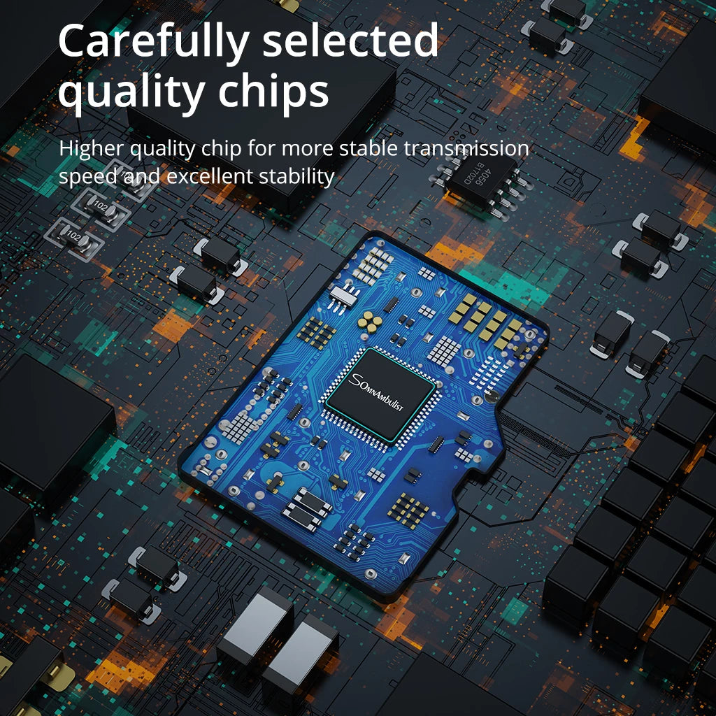 SomnAmbulist 64GB High Speed C10 U3 Memory Card V30 For Drones Cameras