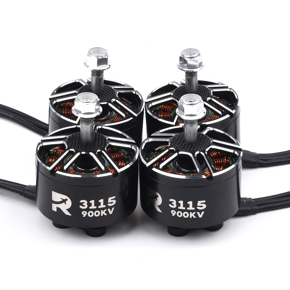 4PCS 3115 900KV 3-6S Brushless Motor for RC Multirotor X-Class FPV