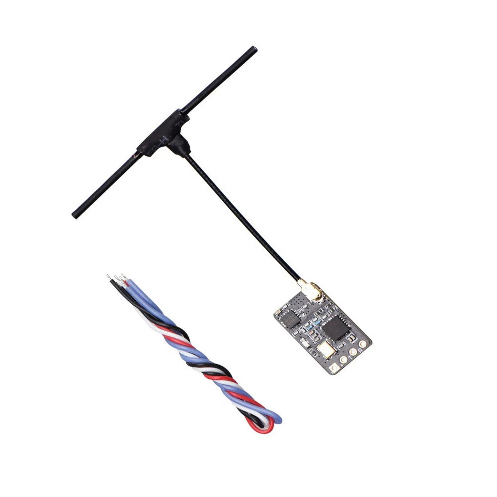JHEMCU ExpressLRS RX24T 2.4G ELRS Radio Nano Long Range Receiver for