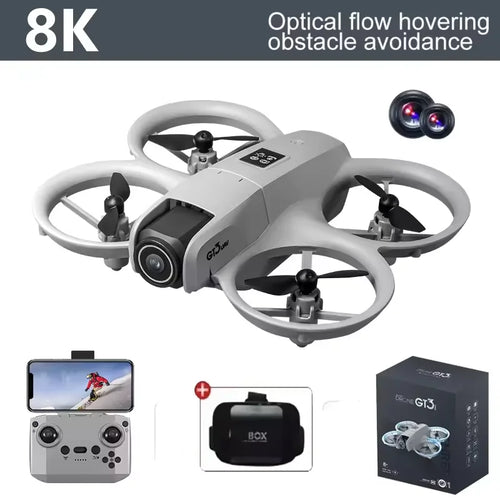 NEW Drones GT3 GPS 8K Professional HD 180° Dual Cameras 5G WIFI