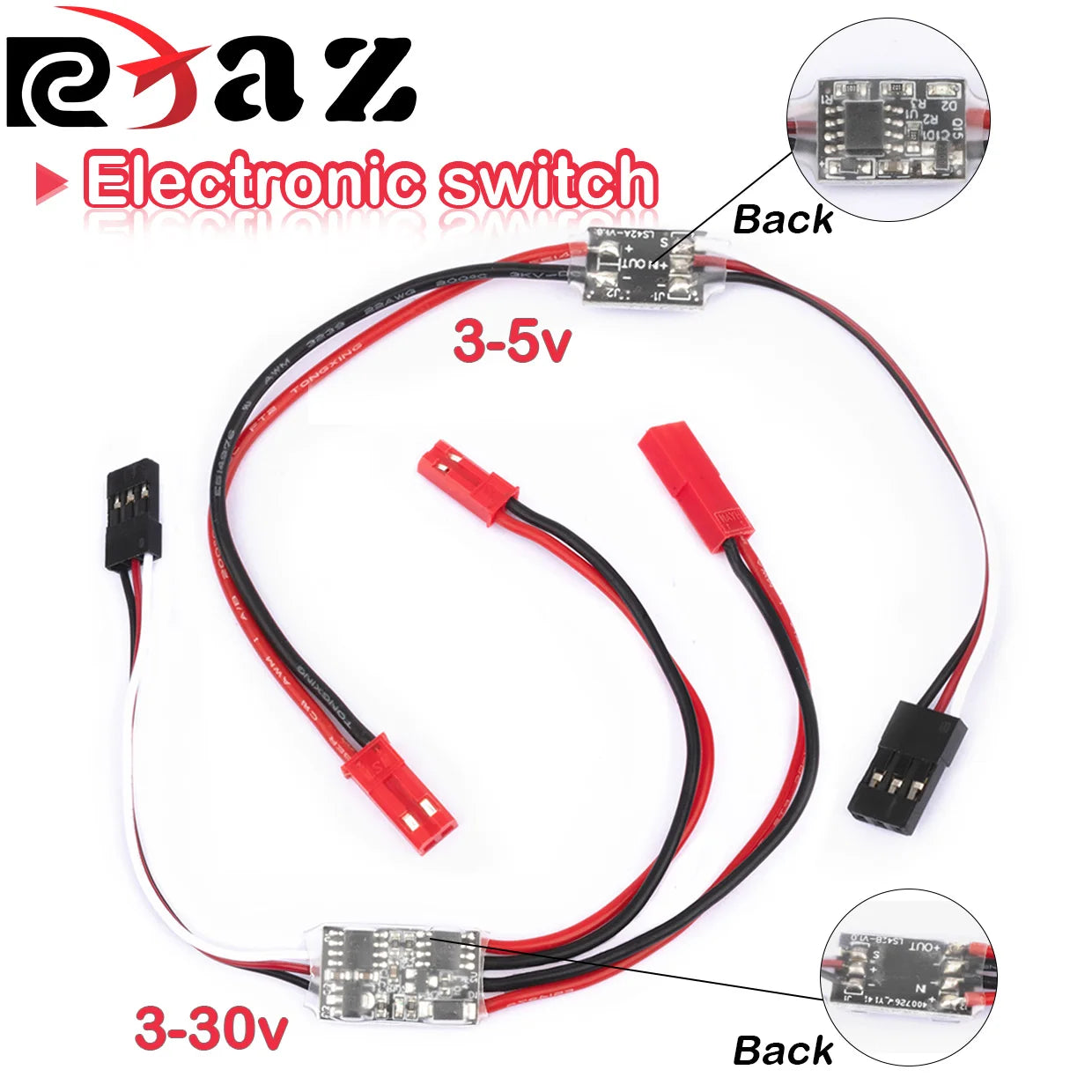 2-20A High Current Remote Control Electronic Switch 3-30V Aerial Model