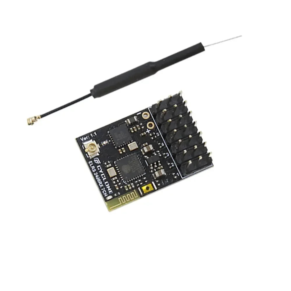 ELRS 2.4Ghz PWM 7CH CRSF Receiver Support ELRS 3.2 PWM/CRSF Protocol