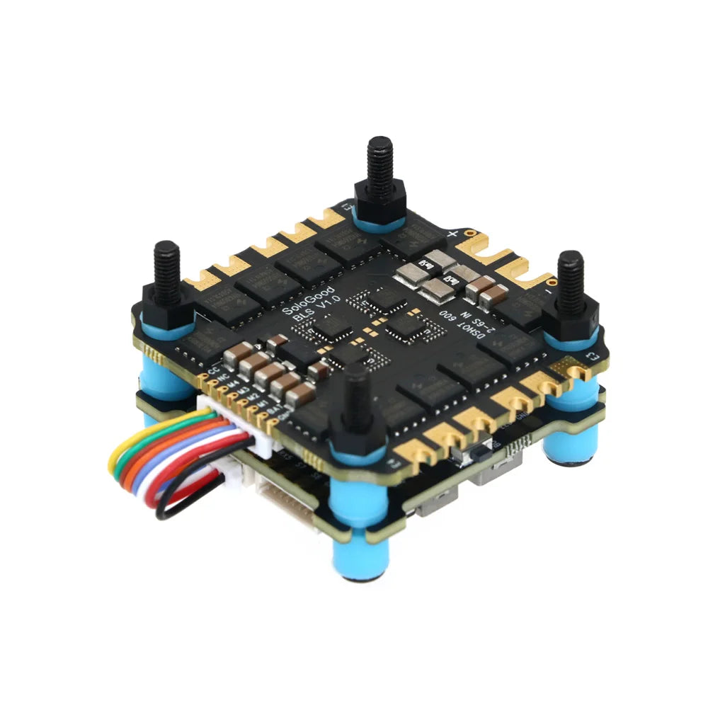 SoloGood F722 Flight Controller & BLHELI_S 60A 4in1 ESC F722 60A Stack