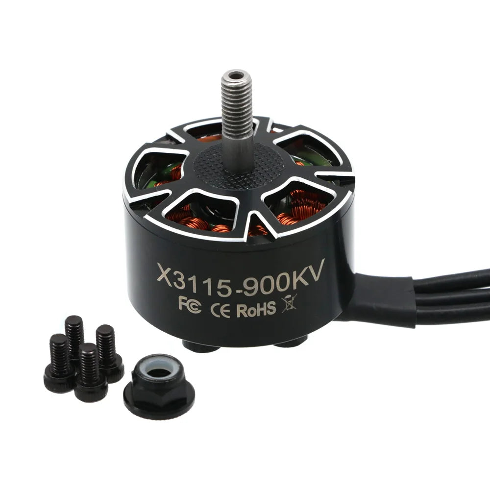 4pcs/lot UAngel X3115 3115 900KV 1050KV 1200KV 6S Brushless Motor for