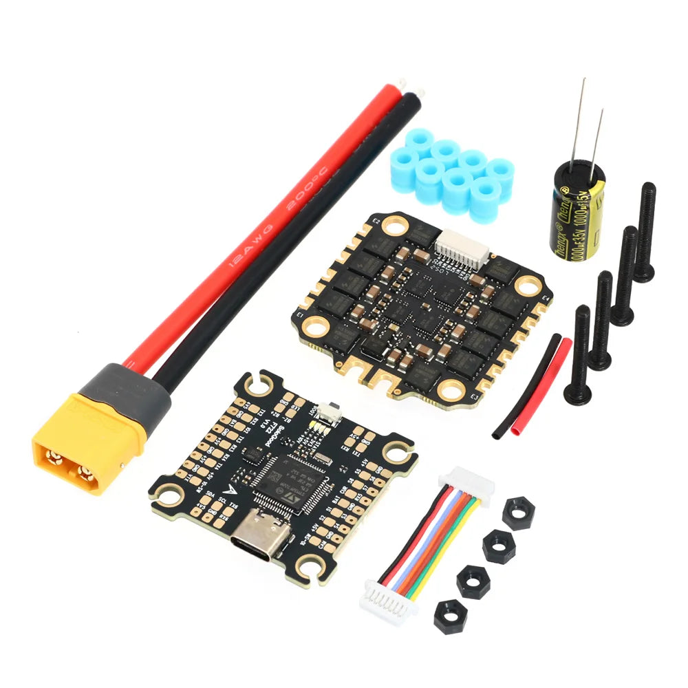 SoloGood F722 Flight Controller & BLHELI_S 60A 4in1 ESC F722 60A Stack