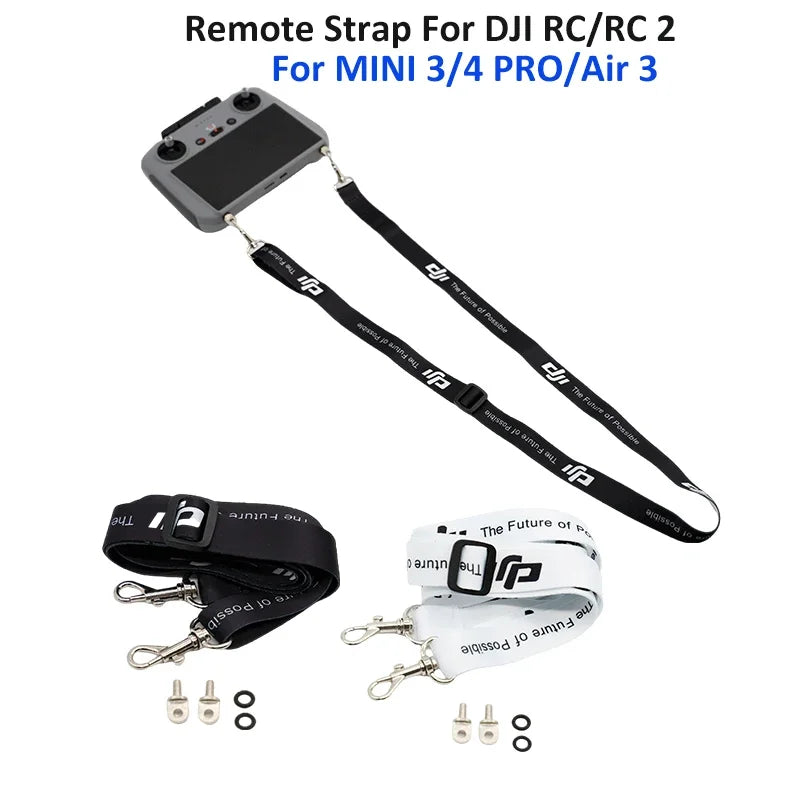 For DJI Mini 3/4 Pro AIR 3 Neck Strap Lanyard W Screws for Mini 3 4