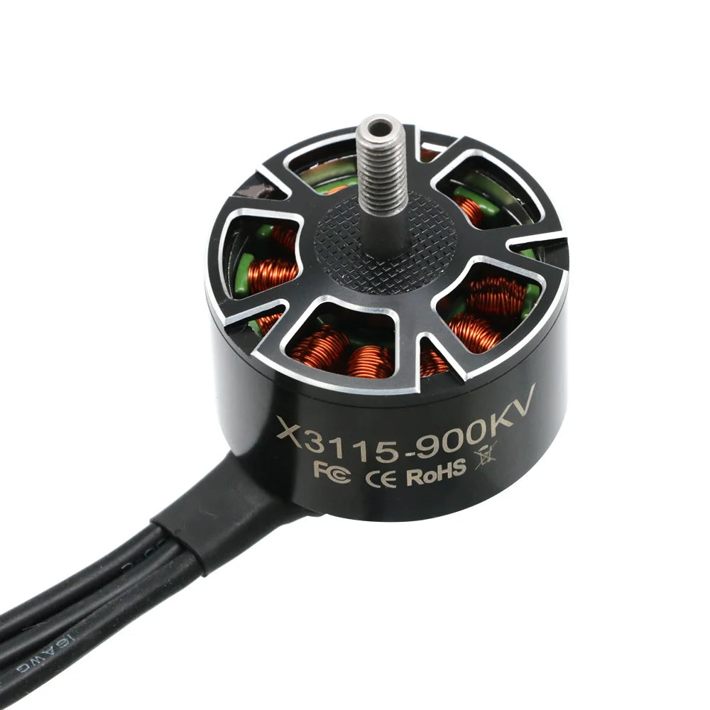 4pcs/lot UAngel X3115 3115 900KV 1050KV 1200KV 6S Brushless Motor for