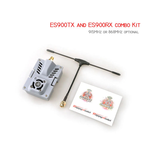 Happymodel ELRS Micro ES900RX（Receiver）ES900TX（Module）Combo Kit 915MHz