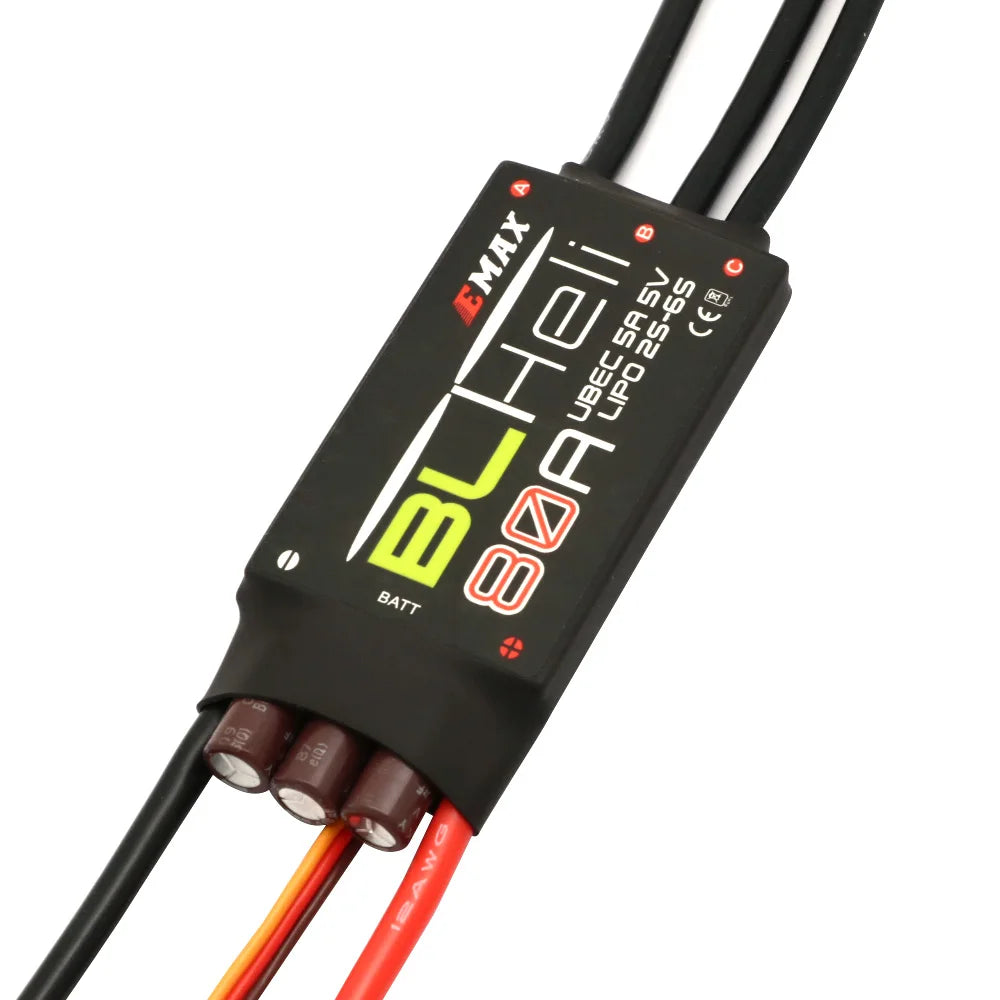 EMAX BLHeli 80A 60A 50A 40A 30A 20A 12A ESC for RC Multirotor Airplane