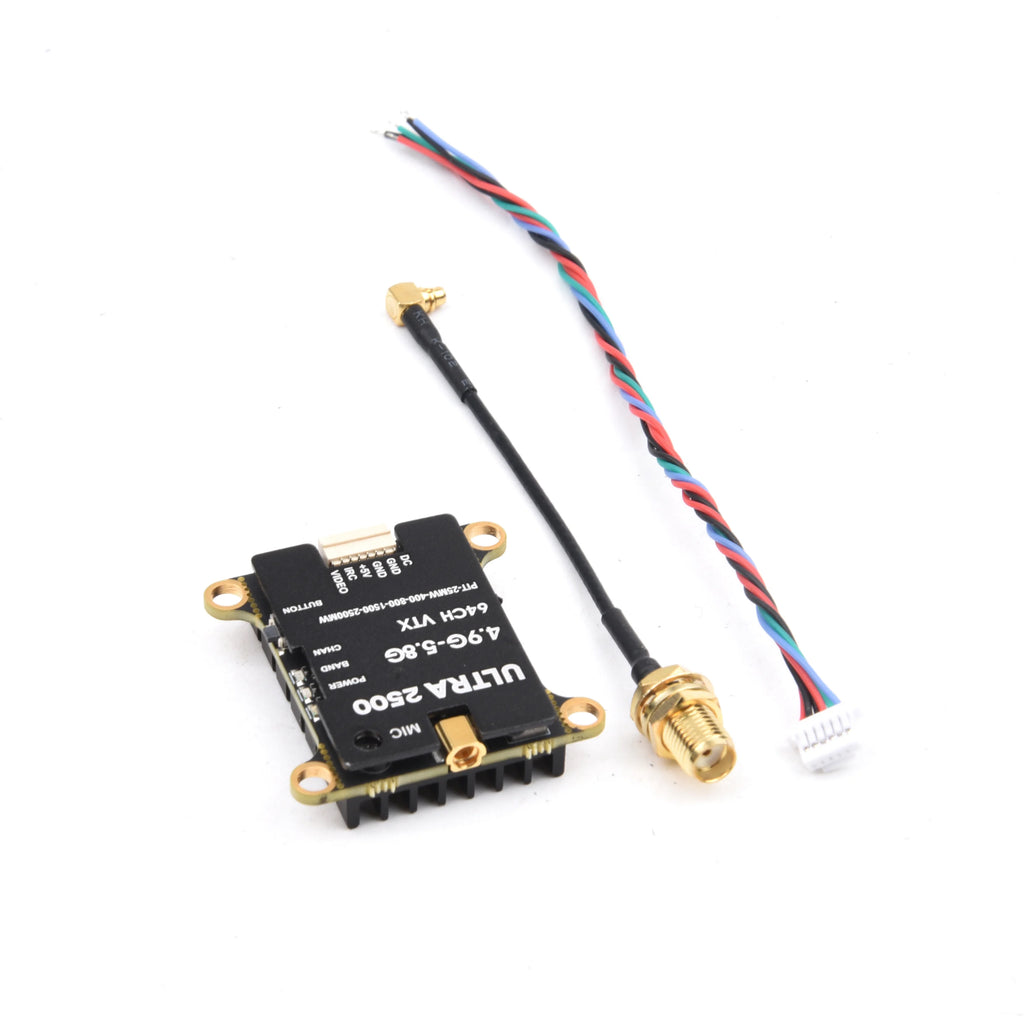 4.9G-5.8G 64CH 2500mW 2.5W FPV VTX Transmitter