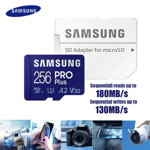 SAMSUNG Original Memory Card 64GB/U1/128GB/256GB/512GB SDXC Micro