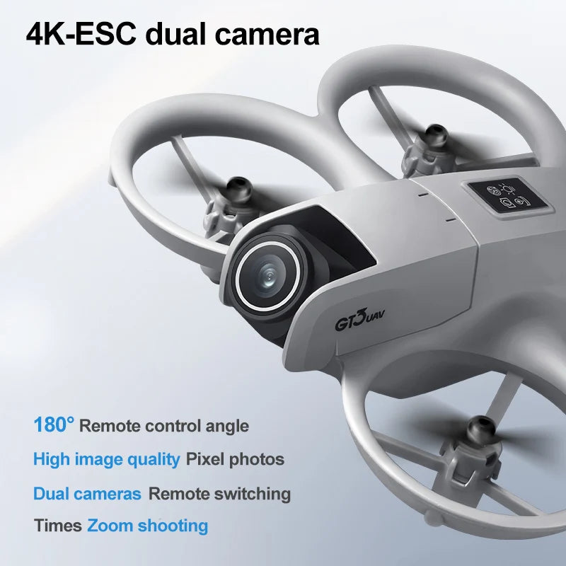 NEW Drones GT3 GPS 8K Professional HD 180° Dual Cameras 5G WIFI