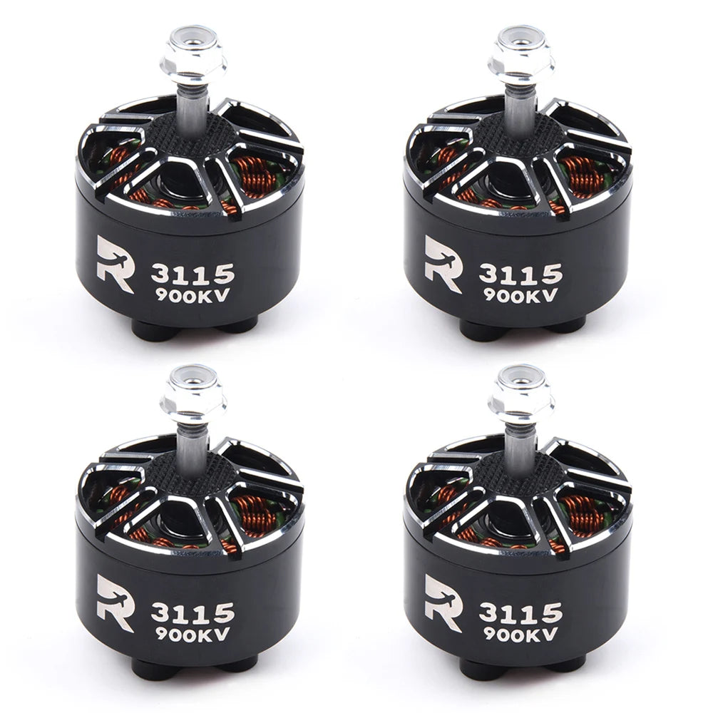 4PCS 3115 900KV 3-6S Brushless Motor for RC Multirotor X-Class FPV