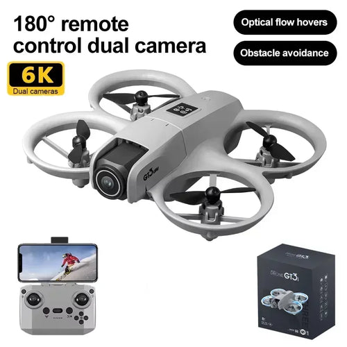 NEW Drones GT3 GPS 8K Professional HD 180° Dual Cameras 5G WIFI