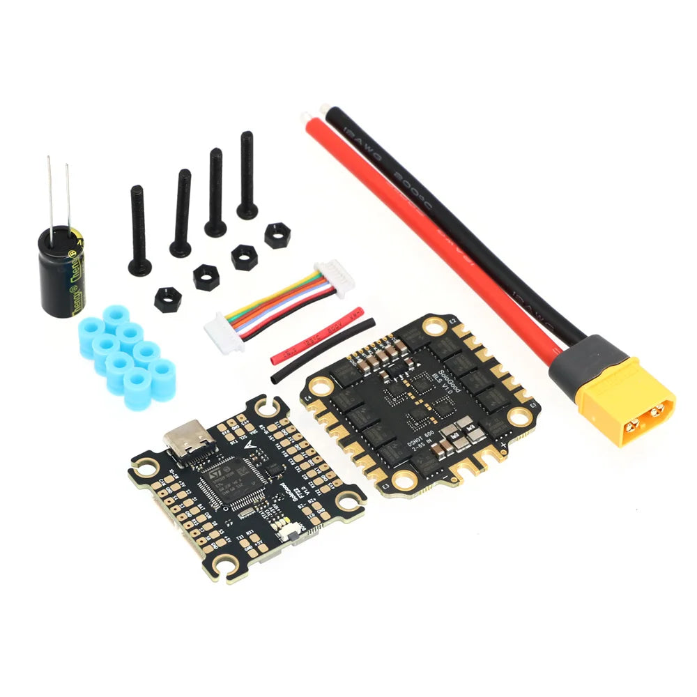 SoloGood F722 Flight Controller & BLHELI_S 60A 4in1 ESC F722 60A Stack