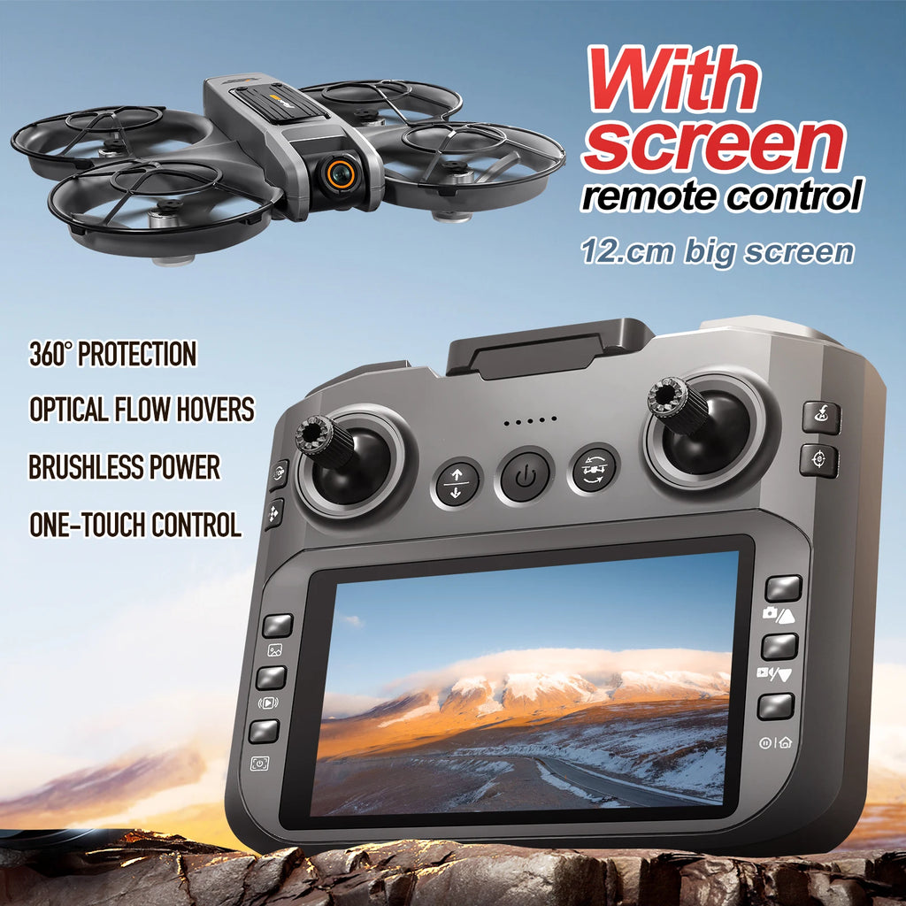 Drone Professional 8K Camera with 5G WiFi FPV UAV Screen S156 Remote