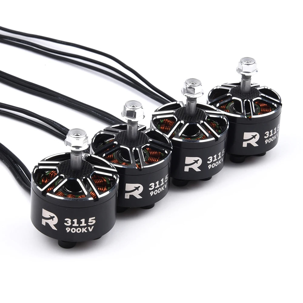 4PCS 3115 900KV 3-6S Brushless Motor for RC Multirotor X-Class FPV