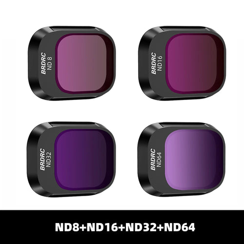 BRDRC Lens Filters for DJI Mini 4 Pro UV CPL ND8/ND16/ND32 ND64