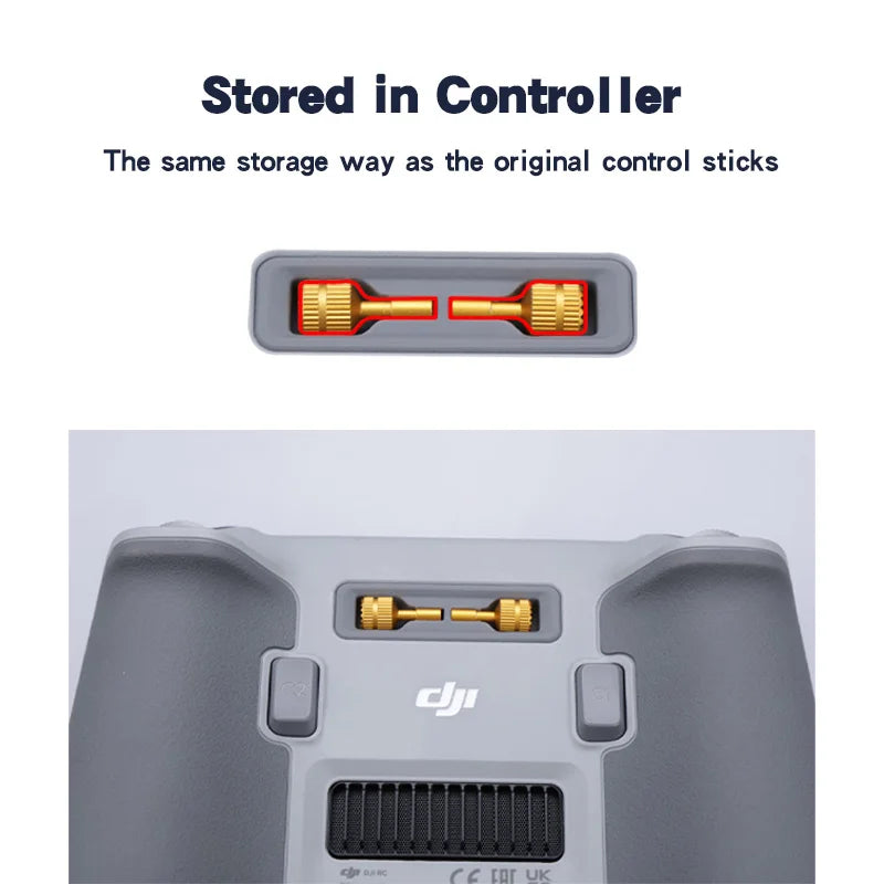 Remote Control Joysticks for DJI Air 3 RC 2/RC Aluminium Alloy For DJI