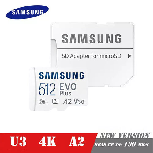 SAMSUNG Original Memory Card 64GB/U1/128GB/256GB/512GB SDXC Micro