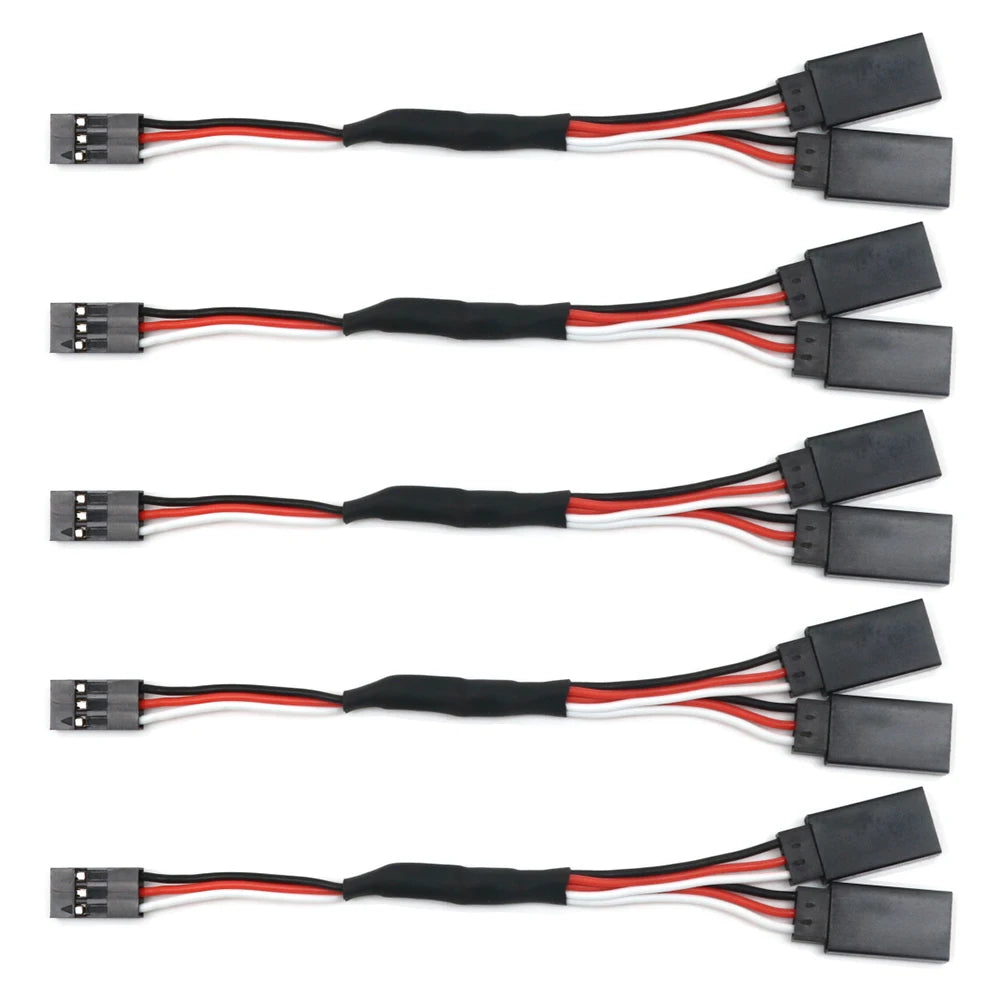 5pcs/lot 150mm 300mm 500mm RC Servo Y Extension Cord Cable Lead Wire