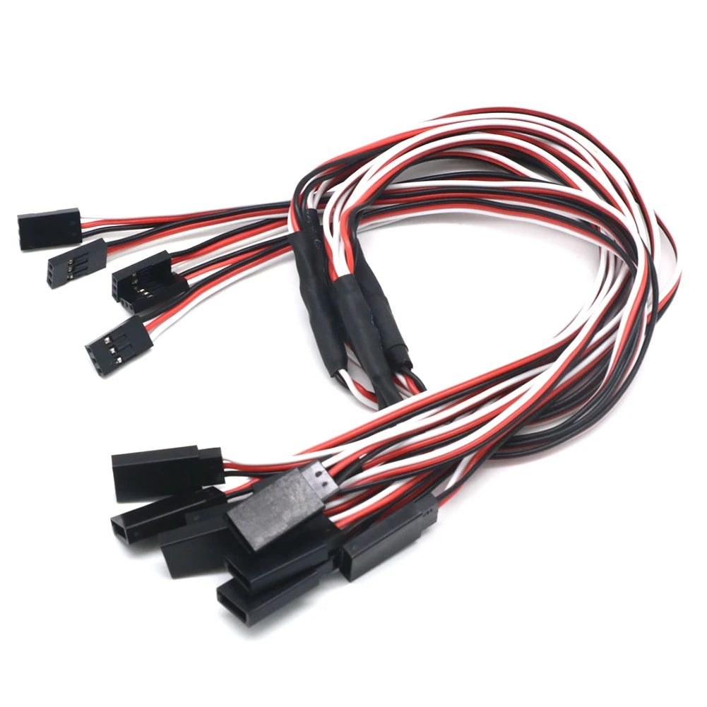 5pcs/lot 150mm 300mm 500mm RC Servo Y Extension Cord Cable Lead Wire