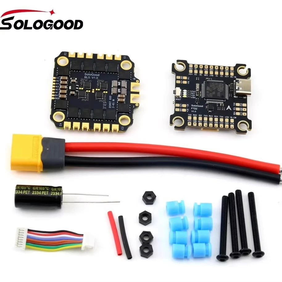 SoloGood F722 60A Stack ICM42688P F722 Flight Controller BLHELI_S 60A