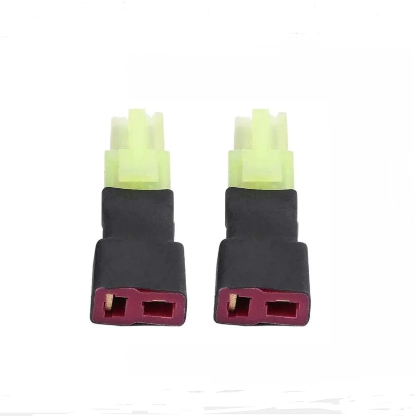 2 Pcs Deans T Plug Style to Tamiya MPX Mini Tamiya Female Male Adapter