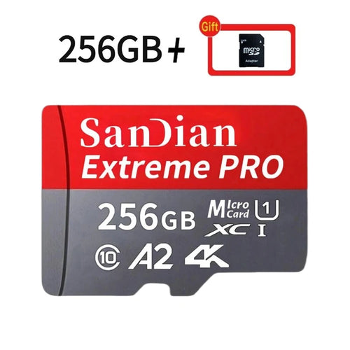 Original 2TB 1TB SanDian Ultra Card SD/TF Flash Memory Card 256/512GB