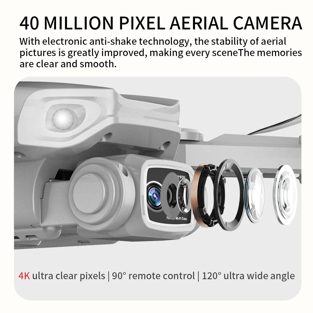 LYZRC L900 PRO GPS Drone 4K Professional HD Dual Camera 5G WIFI