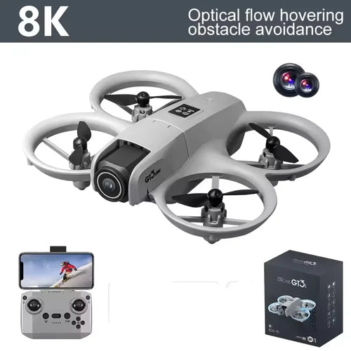NEW Drones GT3 GPS 8K Professional HD 180° Dual Cameras 5G WIFI