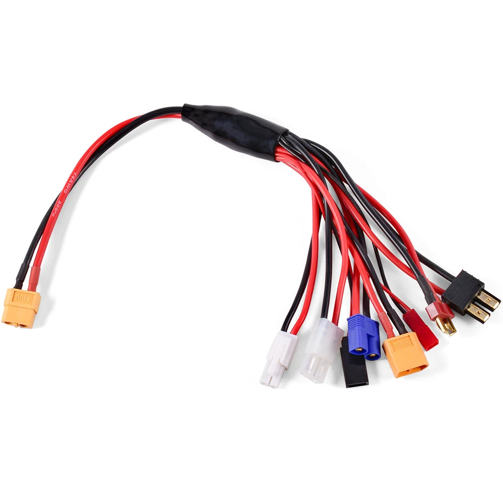 RC Charger Adapter Connector 8 In 1 Charger 4.0mm Banana XT60 TRX