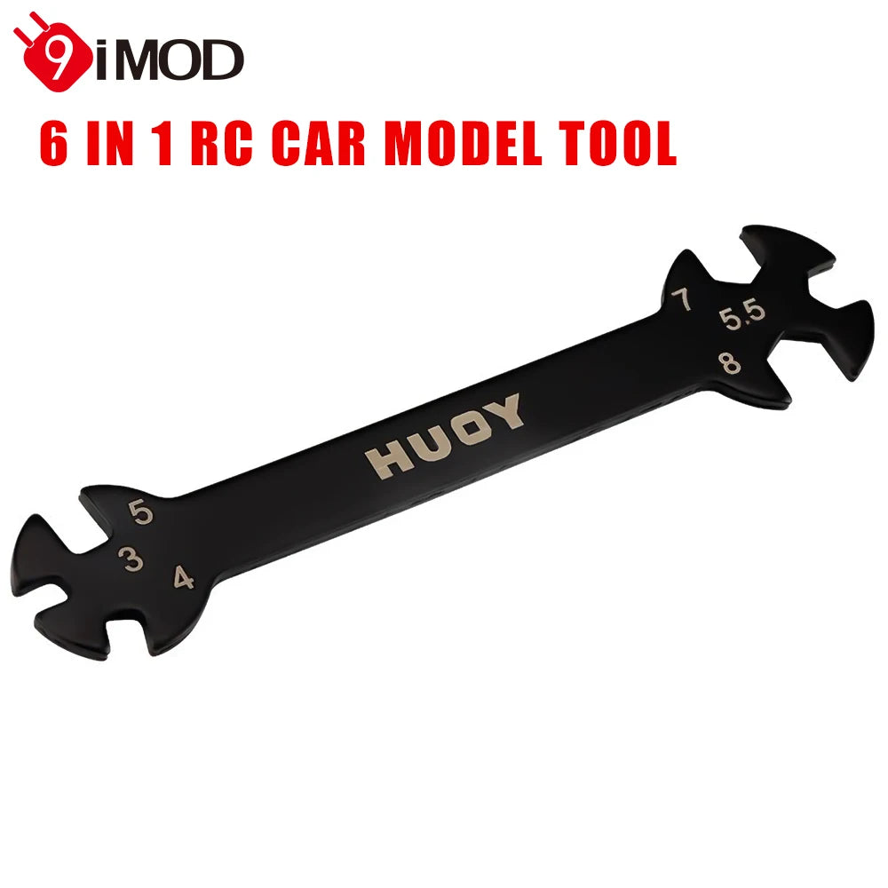 9IMOD Multifunction 6 in1 Repair Wrench 3/4/5/5.5/7/8mm Turnbuckle and