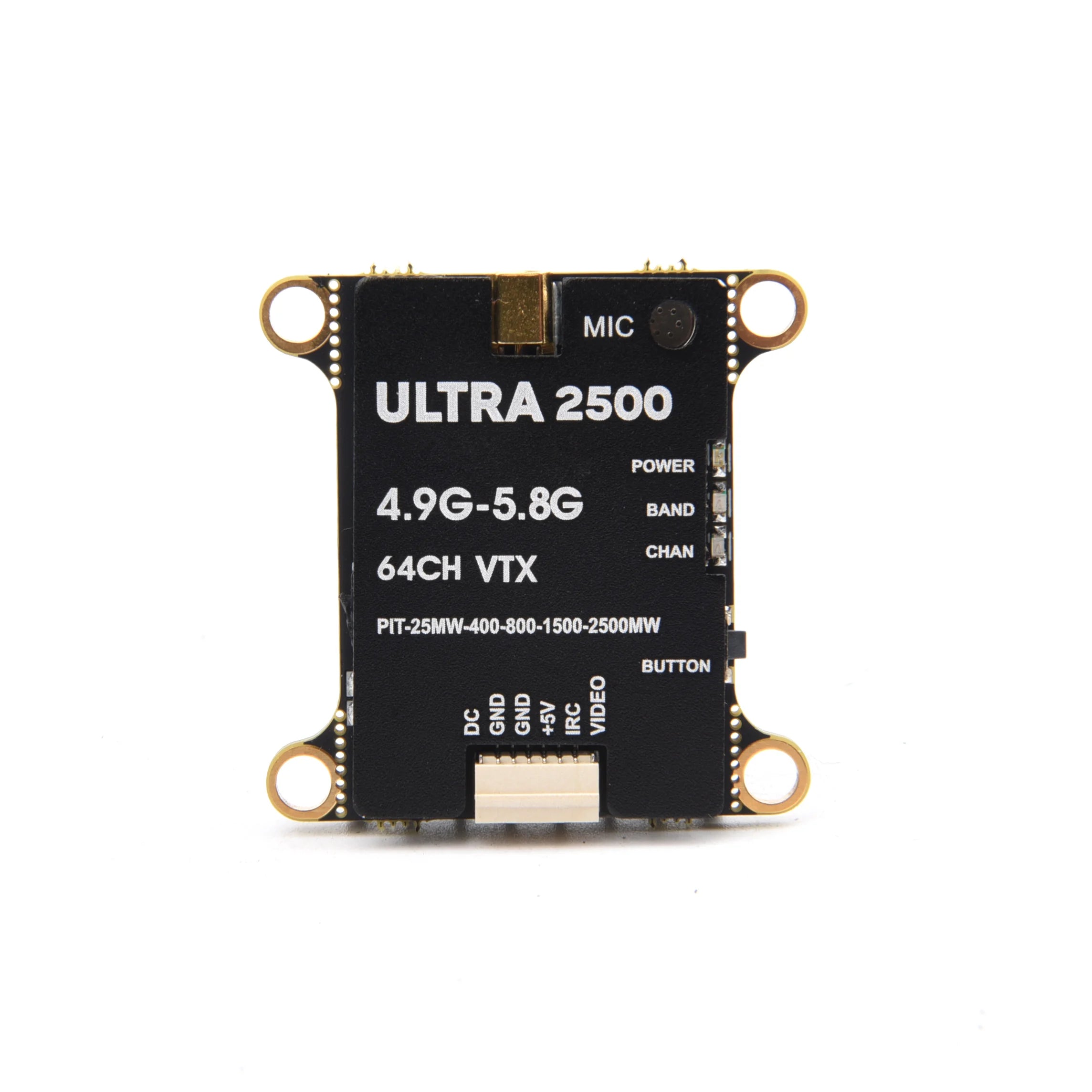 4.9G-5.8G 64CH 2500mW 2.5W FPV VTX Transmitter