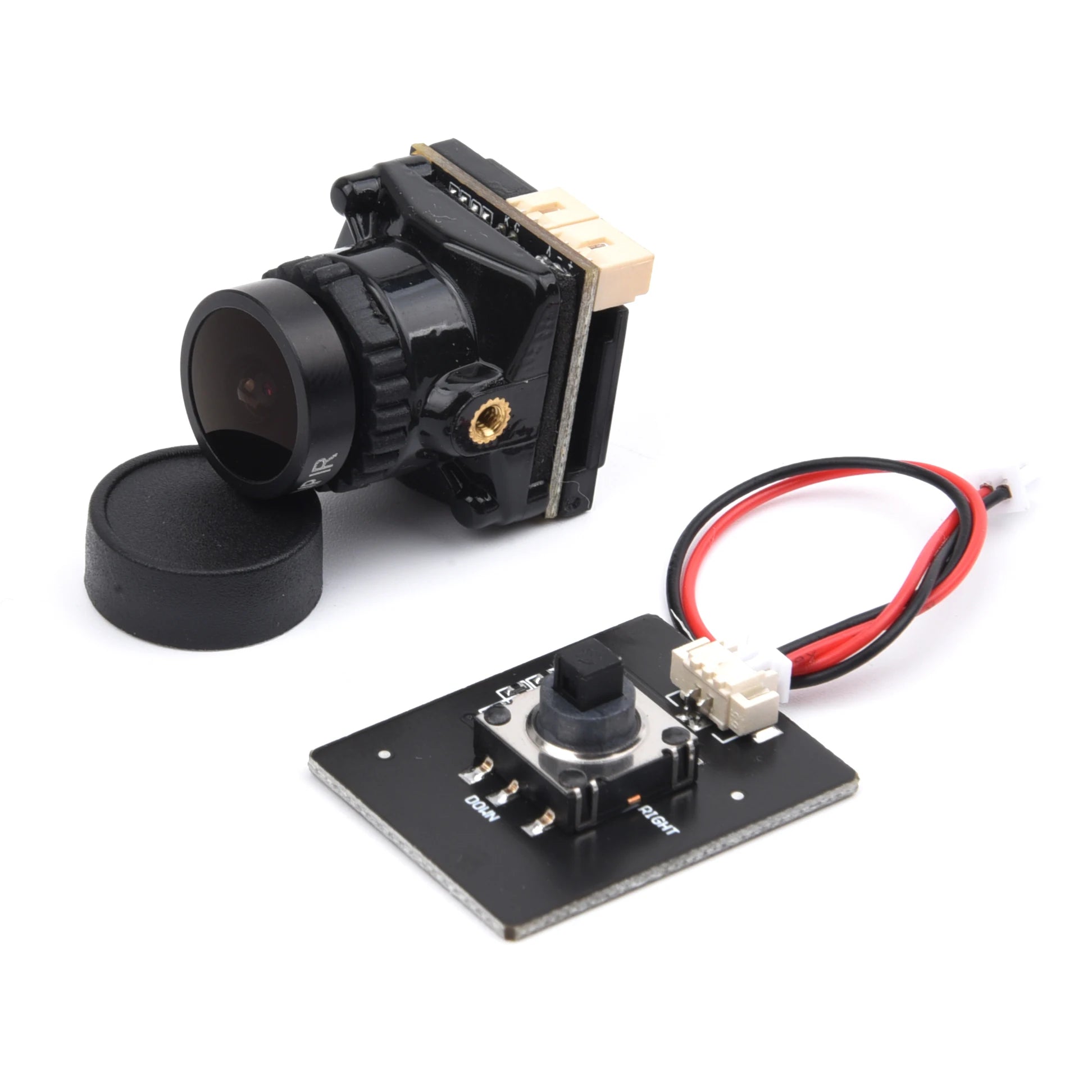 Mini FPV Camera 1800TVL 5MP 2.1mm 1/1.8" inch HDR Sensor 19*19MM NTSC