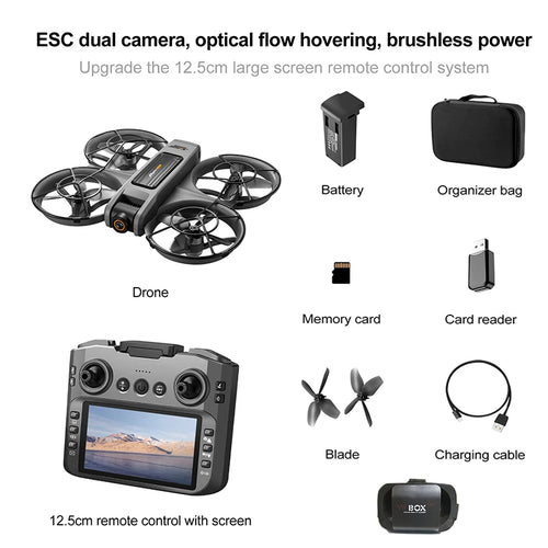 Drone Professional 8K Camera with 5G WiFi FPV UAV Screen S156 Remote