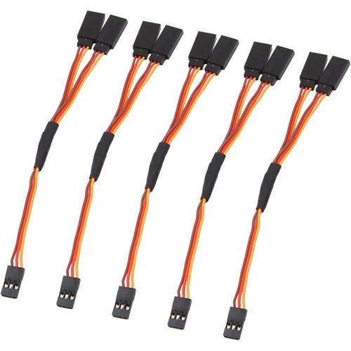 5pcs/lot 150mm 300mm 500mm RC Servo Y Extension Cord Cable Lead Wire
