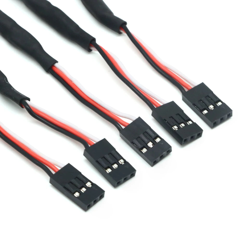 5pcs/lot 150mm 300mm 500mm RC Servo Y Extension Cord Cable Lead Wire