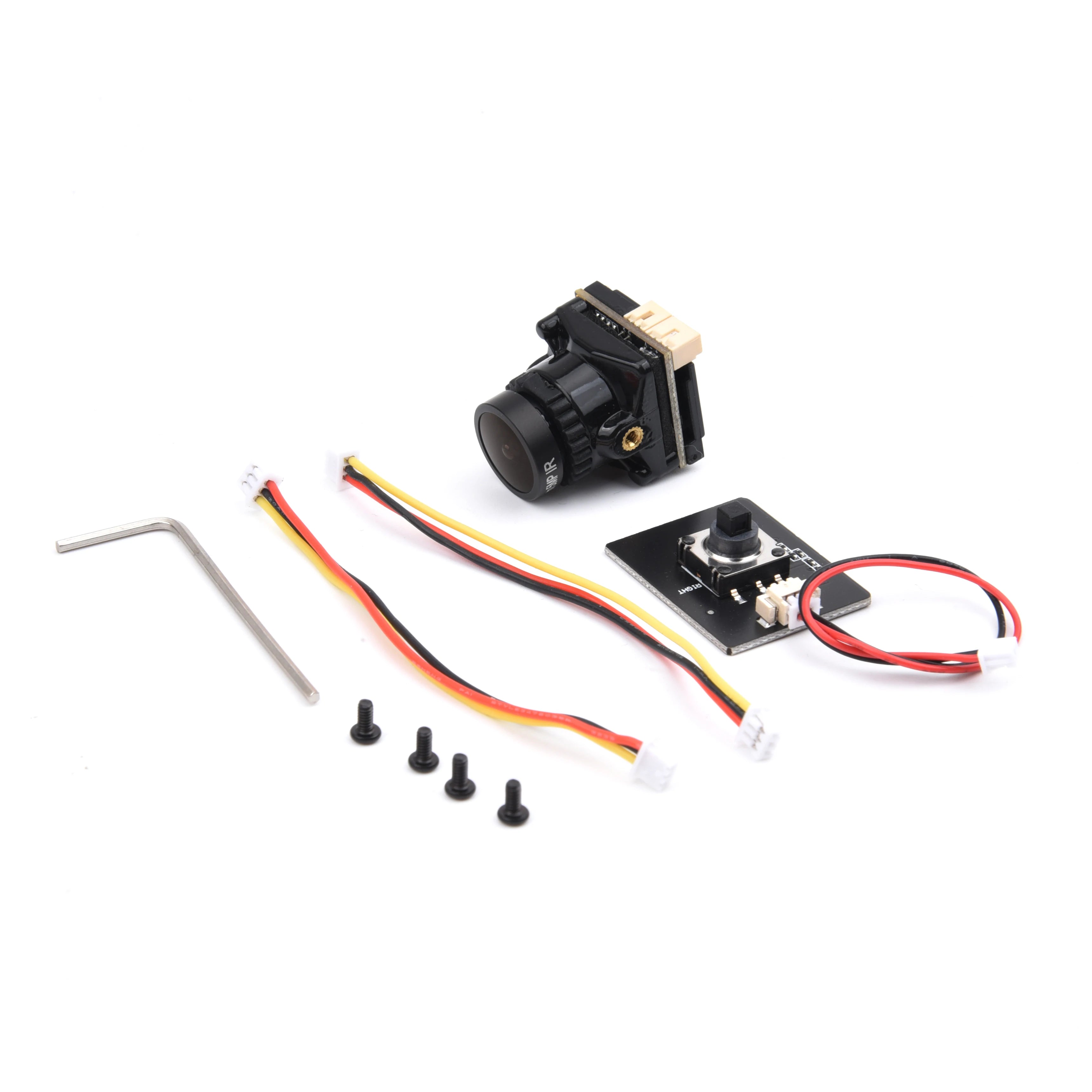 Mini FPV Camera 1800TVL 5MP 2.1mm 1/1.8" inch HDR Sensor 19*19MM NTSC