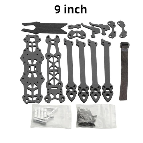 FPVKING 3K Carbon Fiber Frame MARK4 V2 8inch 367mm 9inch 387mm 10inch